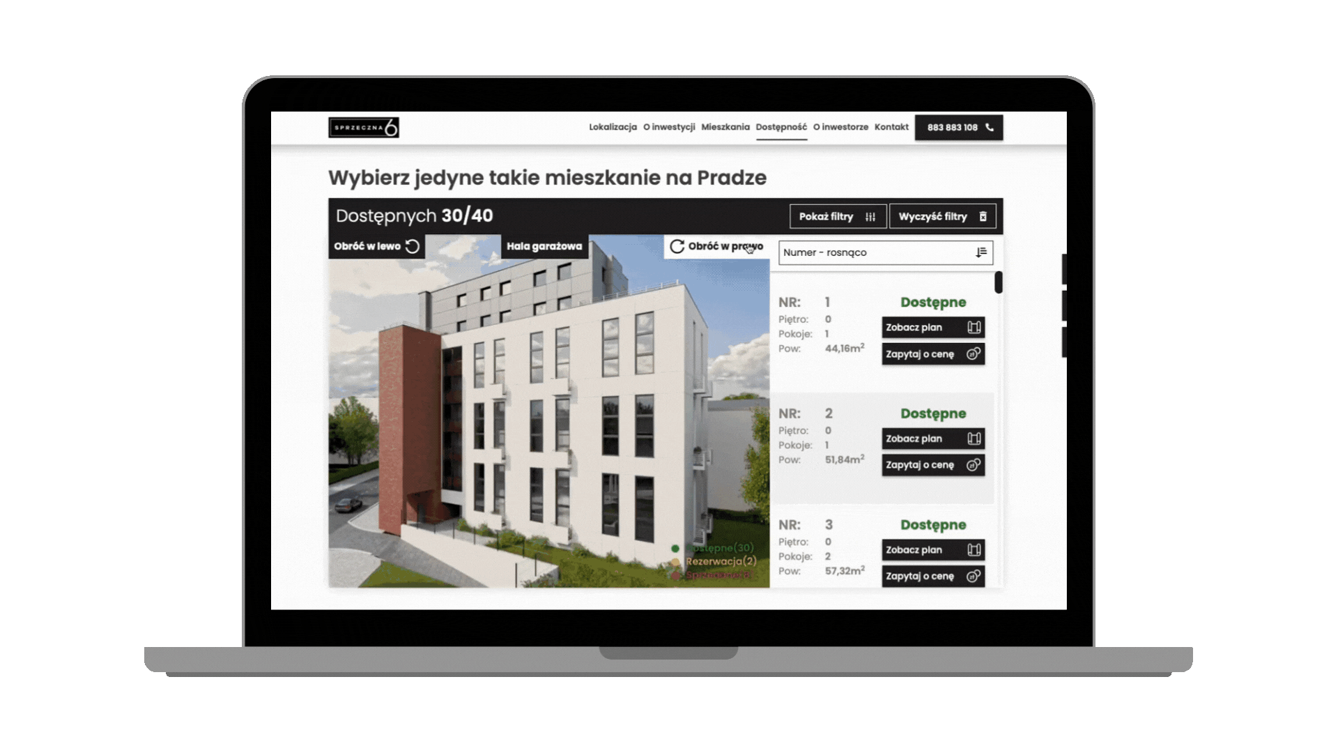 nawigatory 3D; makiety interaktywne; interaktywne wizualizacje 3D