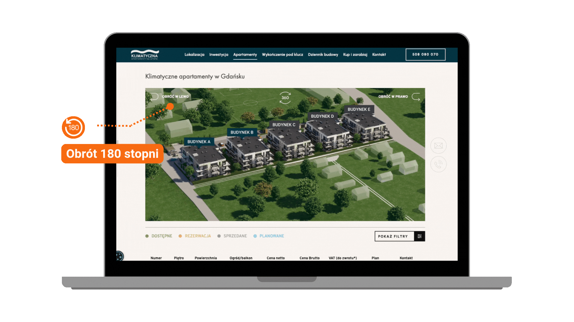 nawigatory 3D; makiety interaktywne; interaktywne wizualizacje 3D