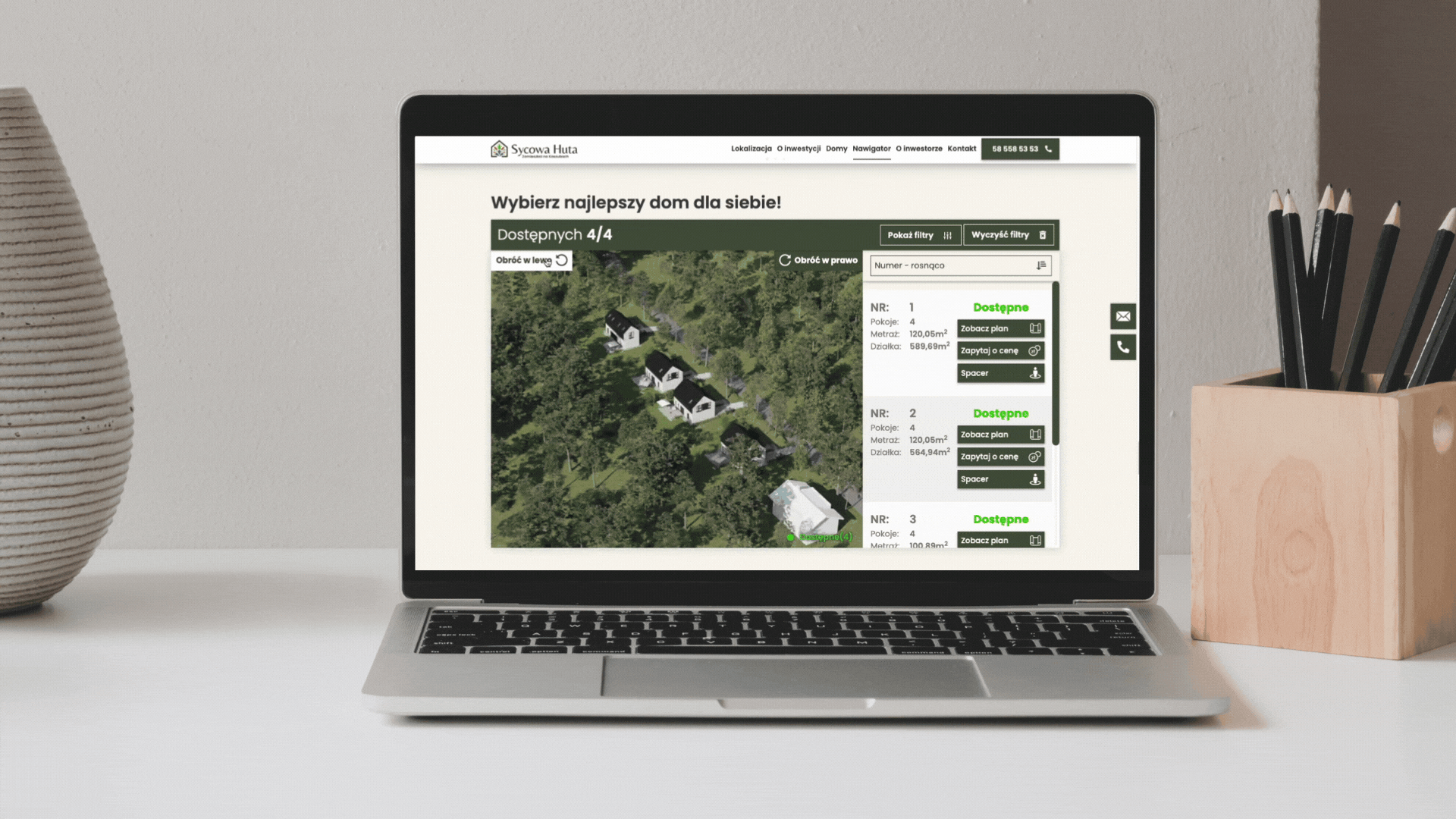 nawigatory 3D; makiety interaktywne; interaktywne wizualizacje 3D