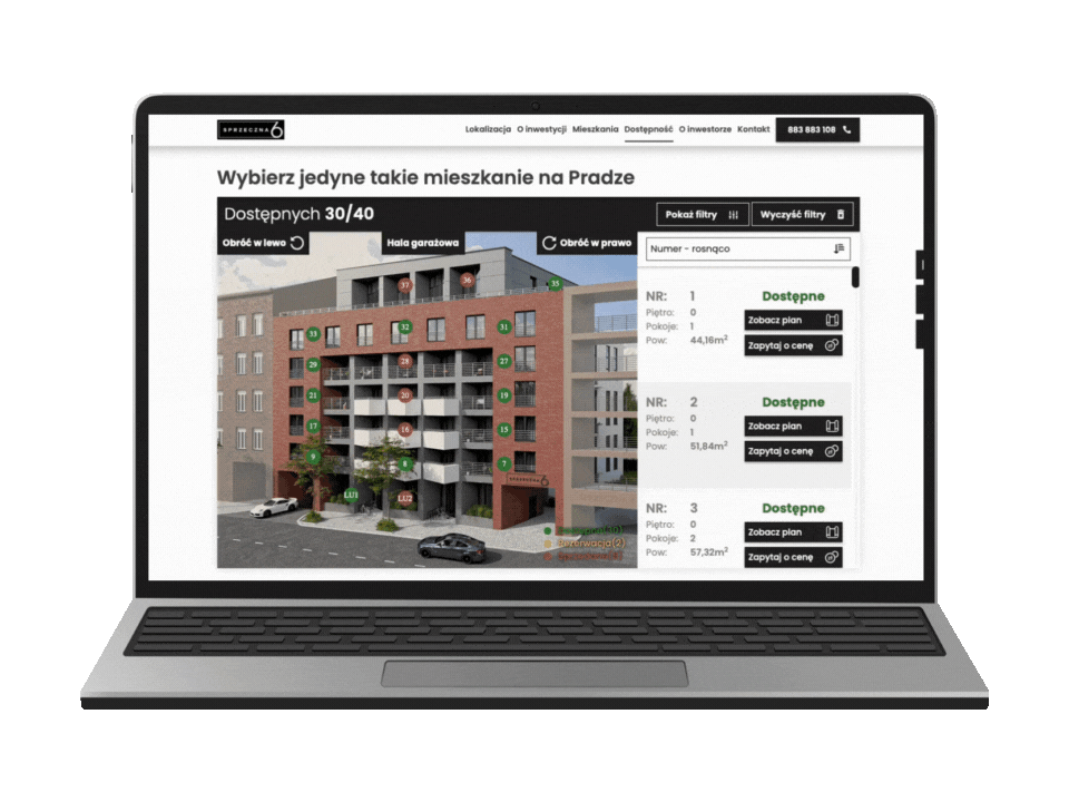 nawigatory 3D; makiety interaktywne; interaktywne wizualizacje 3D nowoczesnych osiedli