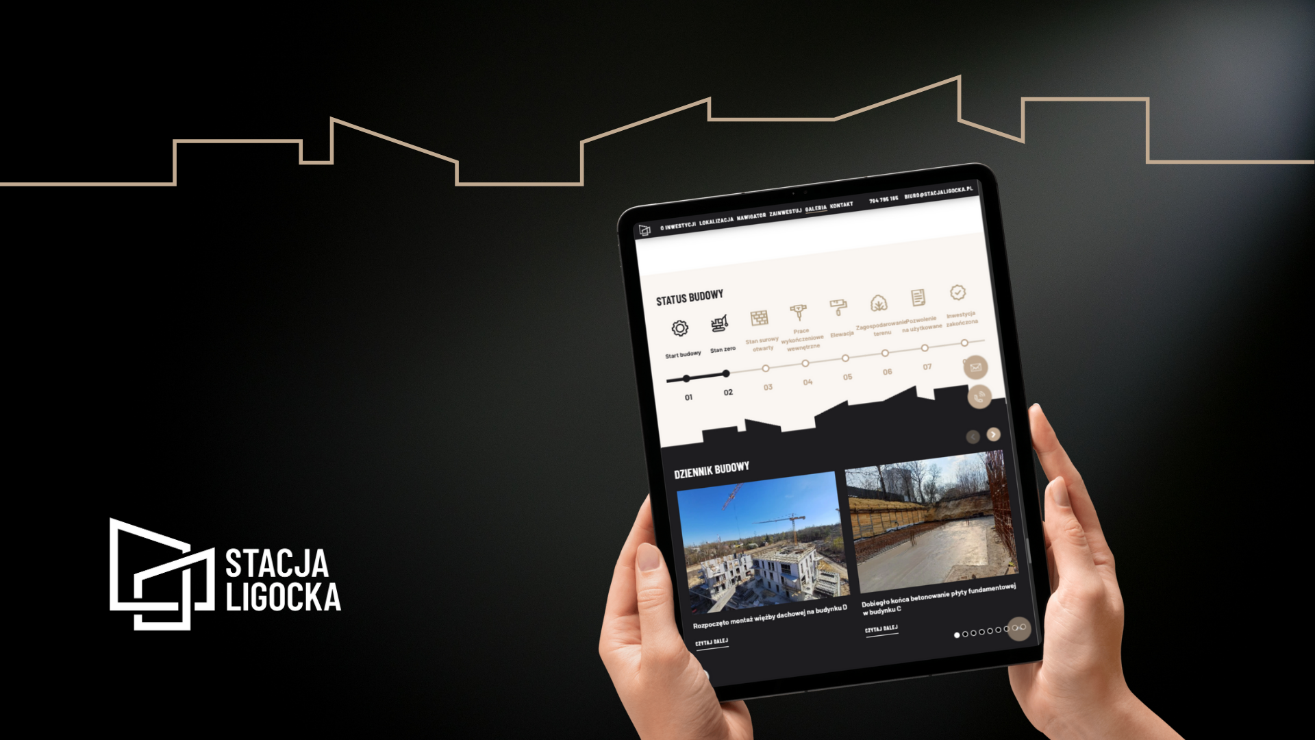 case study Stacja Ligocka