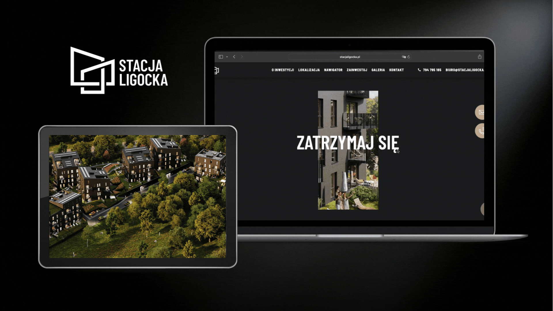 case study Stacja Ligocka