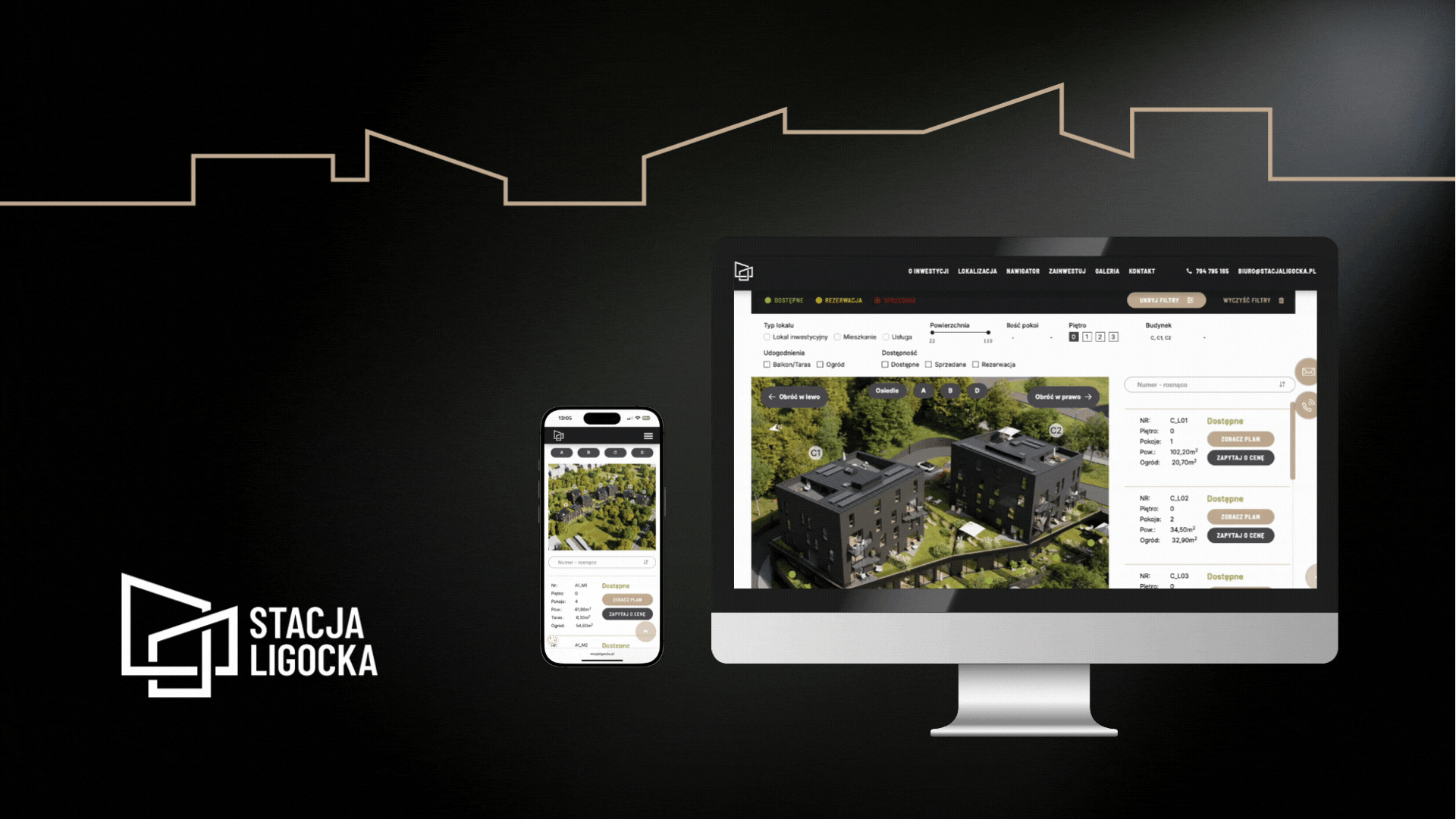 case study Stacja Ligocka