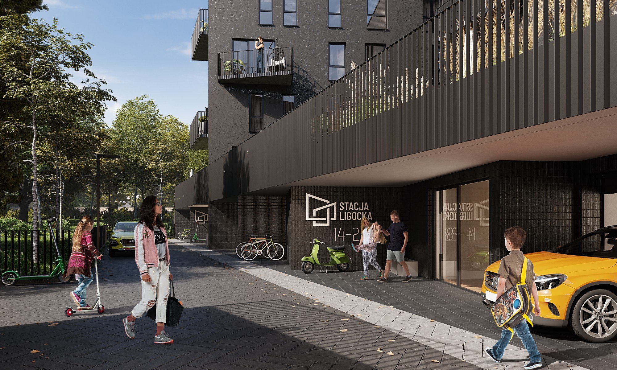 case study Stacja Ligocka