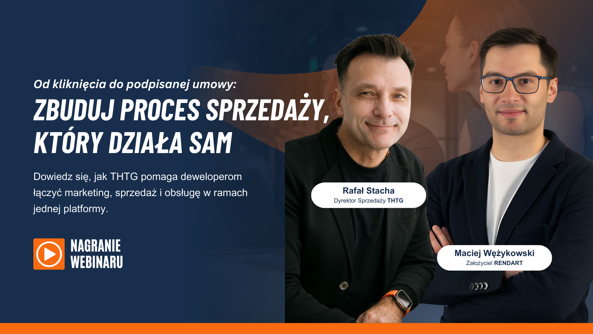 Webinar Od kliknięcia do podpisanej umowy: zbuduj proces sprzedaży, który działa sam - nagranie