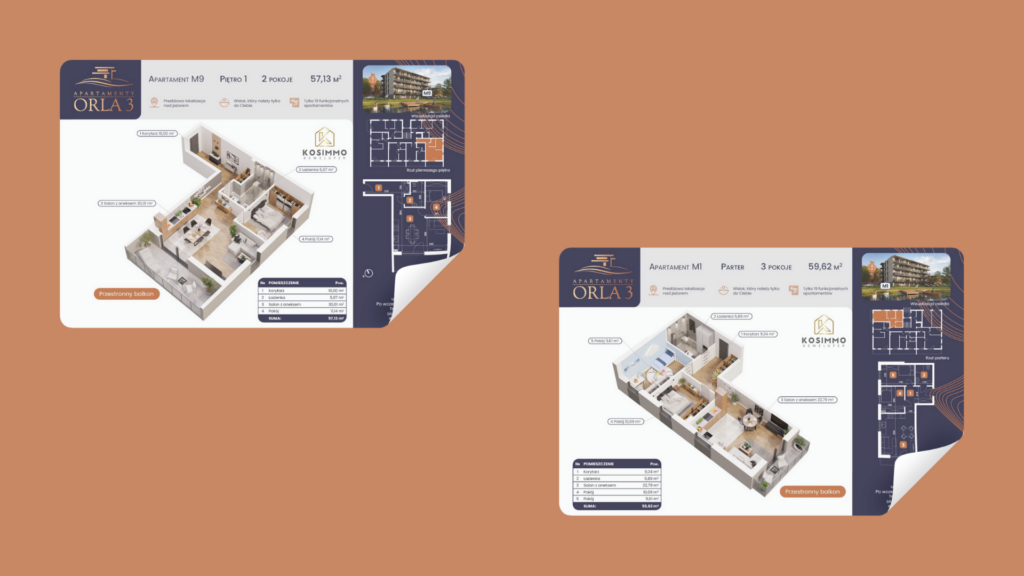 Rzuty mieszkań w marketingu deweloperskim, czyli efektywna prezentacja przyśpieszająca sprzedaż