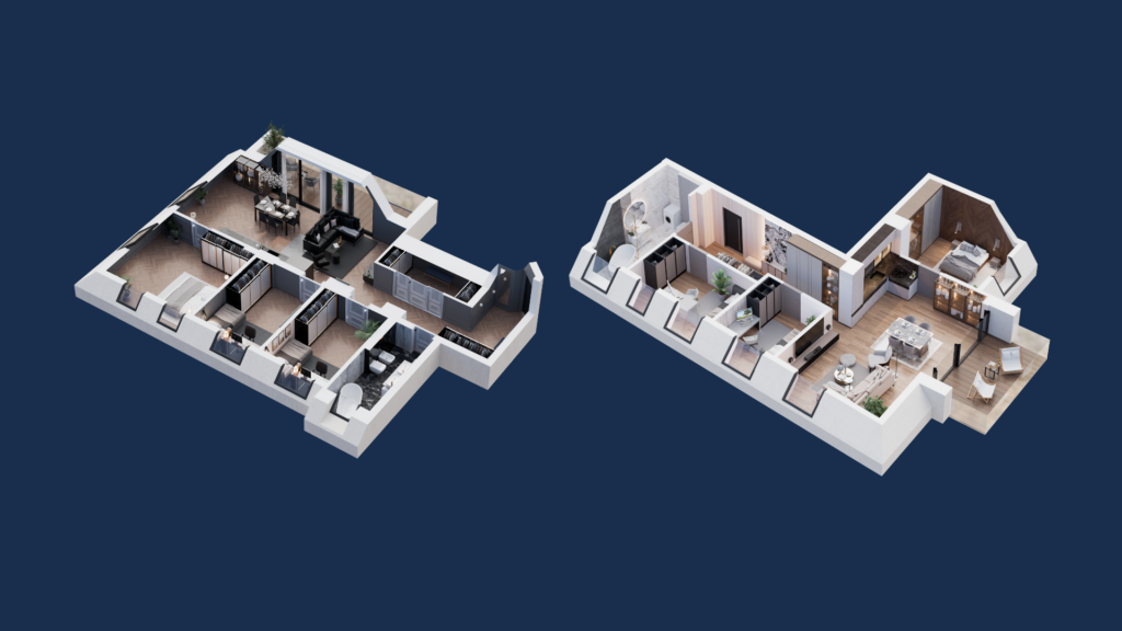 Rzuty mieszkań w marketingu deweloperskim, czyli efektywna prezentacja przyśpieszająca sprzedaż