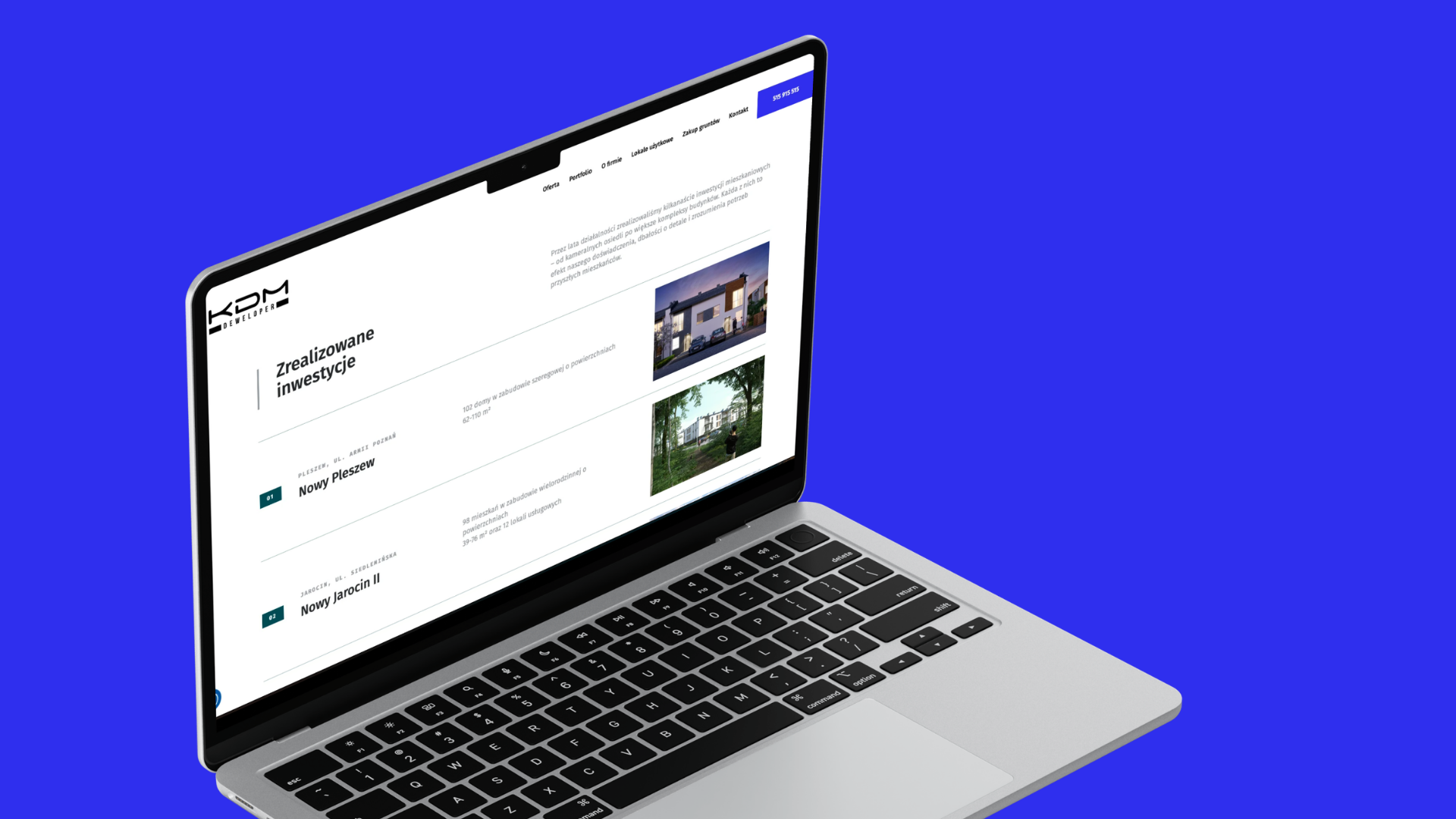 case study KDM deweloper
