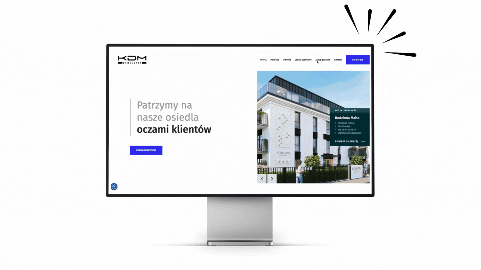 case study KDM deweloper
